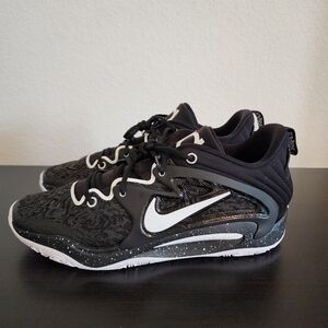 Nike KD 15 TB 'Speckle' Black White Basketball Shoe Men's Size 14 NEW